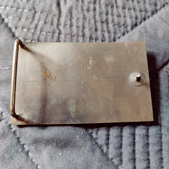 Belt Buckle with Bull - Picture 2 of 2